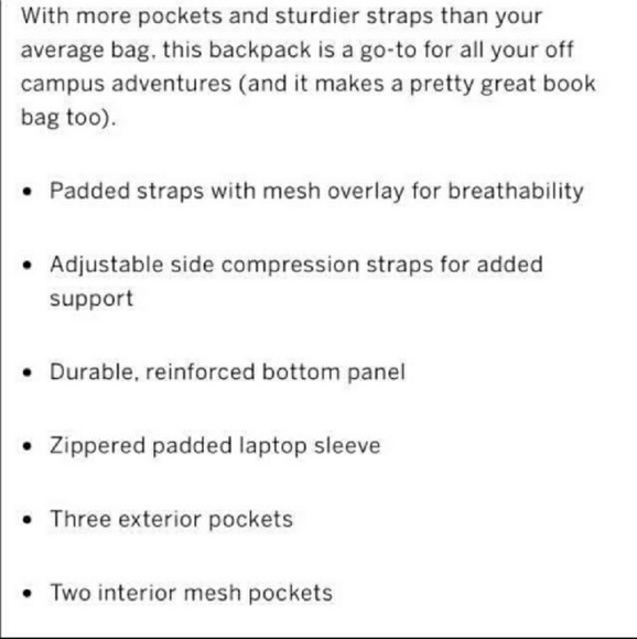 🆕PINK VS 2017 Pink Nation Campus  Backpack - Picture 5 of 5